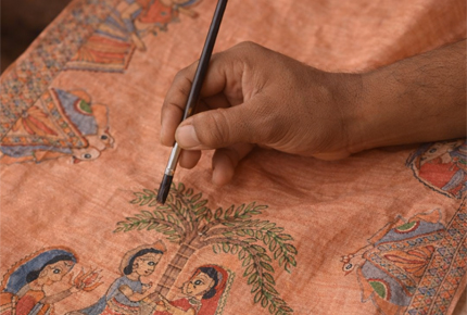 Artisanal Hand-painted